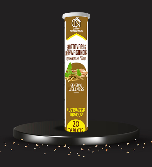 Shatavri And Ashwagandha Effervescent Tablets